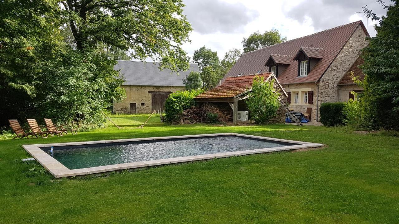 Bed and Breakfast Domaine Des Grands Chenes Preveranges Екстер'єр фото