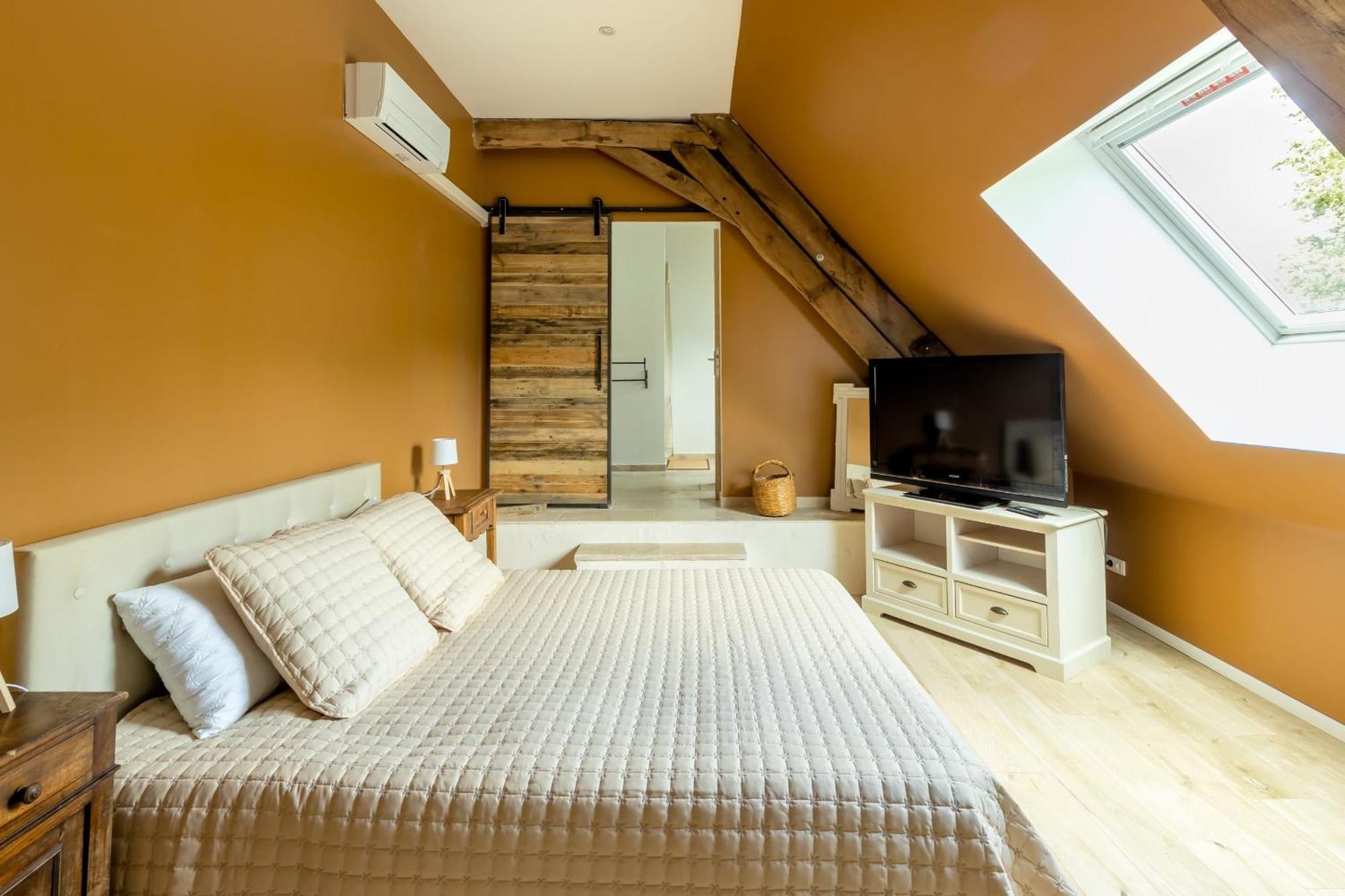 Bed and Breakfast Domaine Des Grands Chenes Preveranges Екстер'єр фото